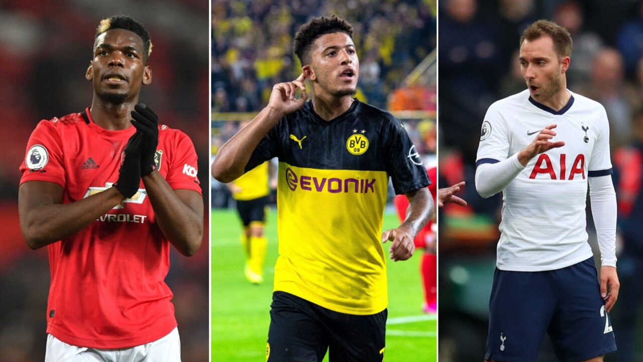 Paul Pogba, Jadon Sancho and Christian Eriksen could all be on the move.