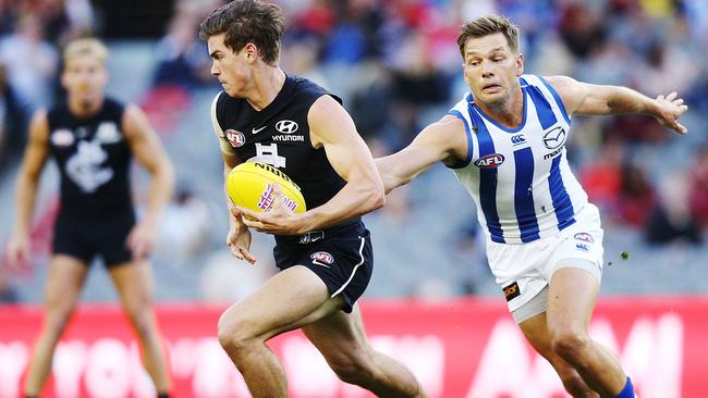 The Blues are rapt with Paddy Dow. Picture: Getty Images