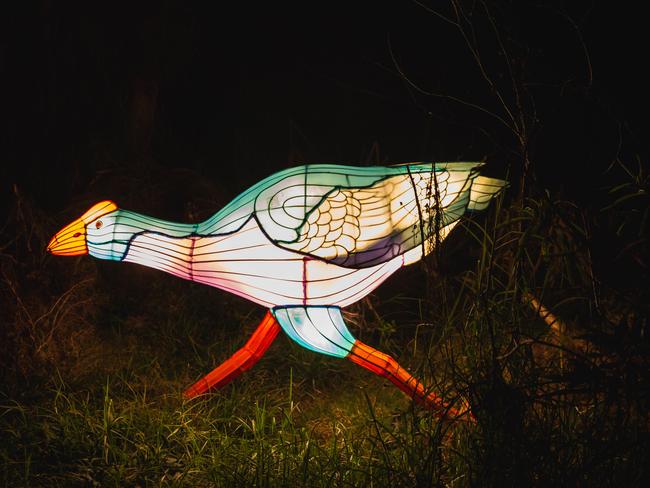 Lantasia by The Lanternist will feature a glowing trail of animal sculptures and other experiences at Wyndham's LIT event.