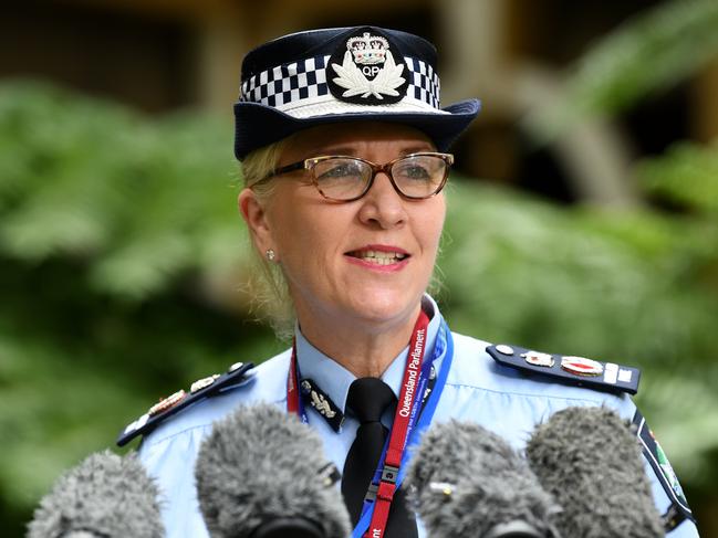 Queensland Police Commissioner Katarina Carroll. Picture: AAP/Dan Peled