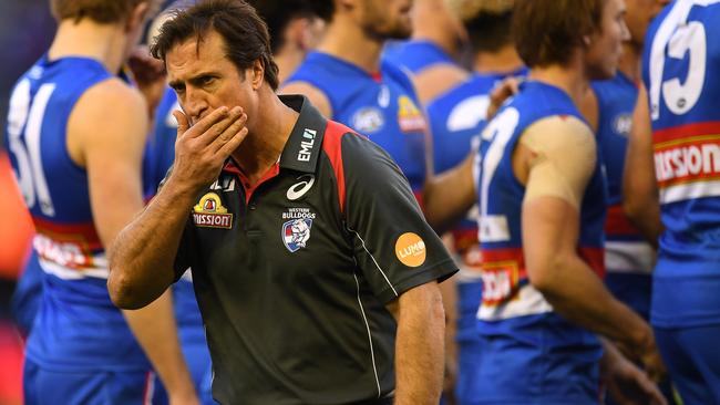 Western Bulldogs coach Luke Beveridge.