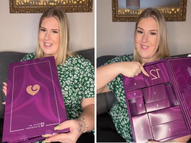 Lovehoney Advent Calendar Review — Make This Silly Season Sexy Too. Picture: TikTok/@Jos_unfiltered_life