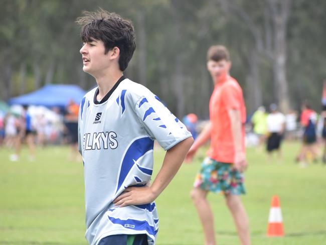 Action from the Red Rooster Junior Touch Carnival at Cyril Connell Fields, Rockhampton, on November 5, 2022.