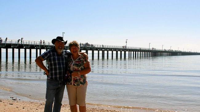 NO REGRETS: Mason and Wendy Wong are loving their move to Hervey Bay. Picture: Emily Black