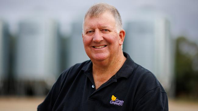 Richard Konzag at his Mallala Property. Picture: Matt Turner