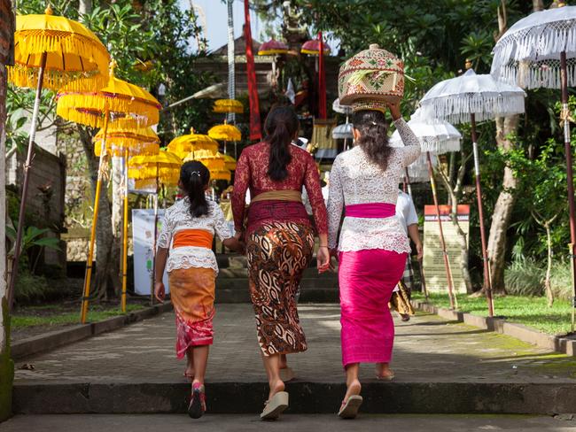 Why would you turn your back on a culture as vibrant and fascinating as the Balinese?