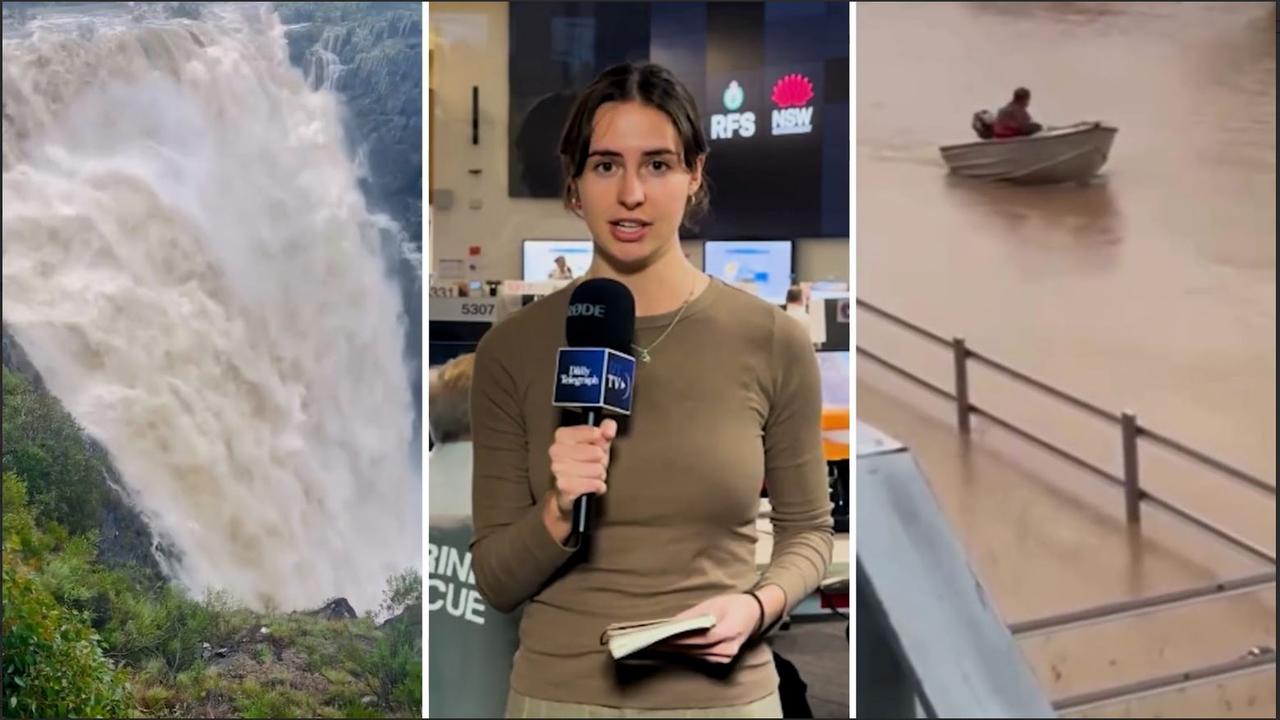 Video: Dramatic vision from NSW floods