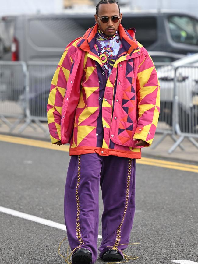 Well ... at least it looks warm. Which is what you need at the 2022 British Grand Prix at Silverstone. Photo: Justin Tallis/AFP