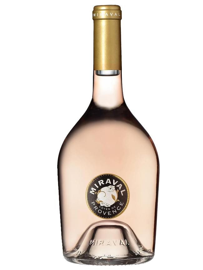 Brad Pitt’s Miraval Côtes de Provence Rosé.