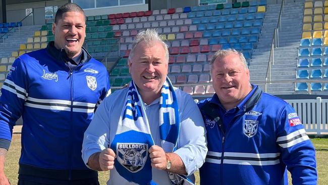 Terry Lamb (far right) says the Bulldogs can return to the finals under Cameron Ciraldo.