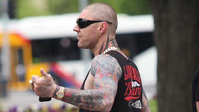 Former bikie gang member Mark Sandery.