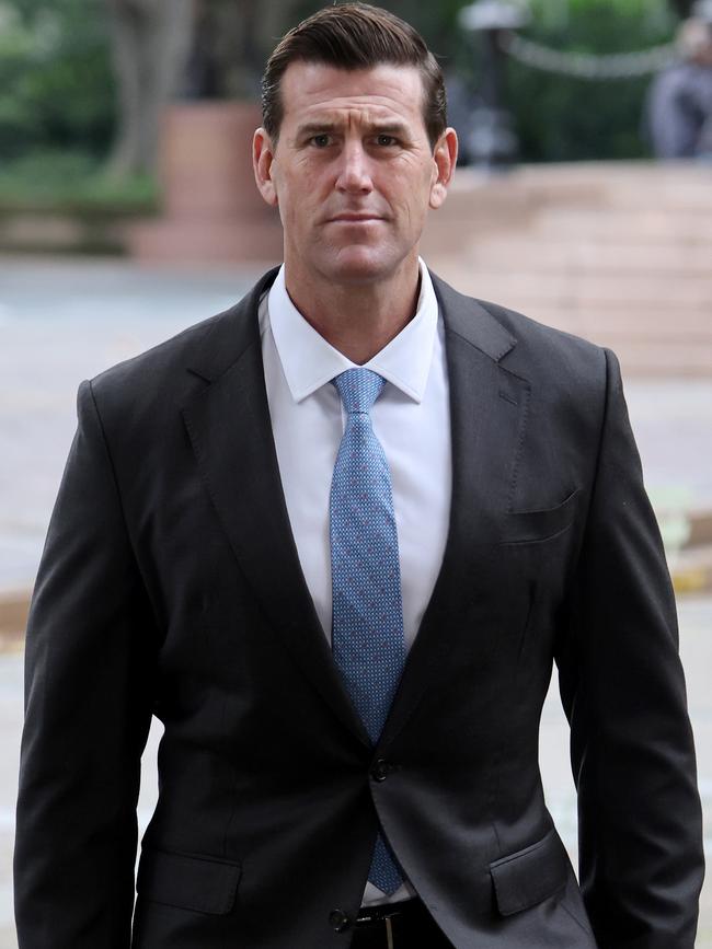 Ben Roberts-Smith on Tuesday. Picture: NCA NewsWire / Damian Shaw