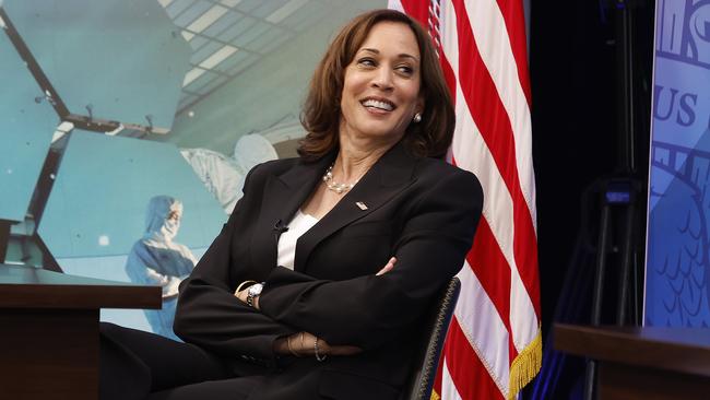 US Vice-President Kamala Harris will triple Pacific funding to $US60m ($88.5m) a year over the next decade for economic development. Picture: Getty Images/AFP