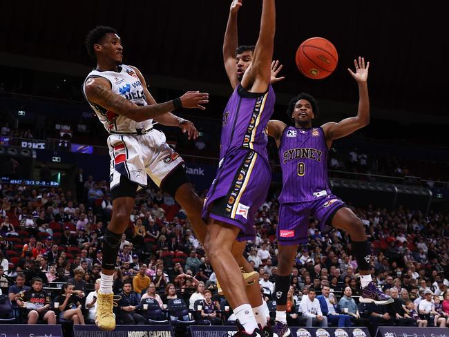 Craig Randall II (L) put on a show for the 36ers. Picture: Matt King/Getty Images