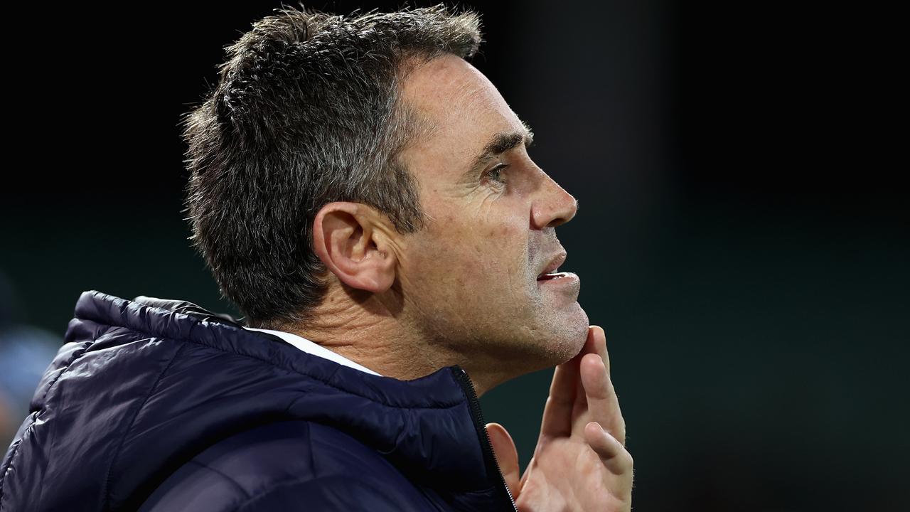 ADELAIDE, AUSTRALIA - MAY 31: Blues coach Brad Fittler looks on ahead of game one of the 2023 State of Origin series between the Queensland Maroons and New South Wales Blues at Adelaide Oval on May 31, 2023 in Adelaide, Australia. (Photo by Cameron Spencer/Getty Images)