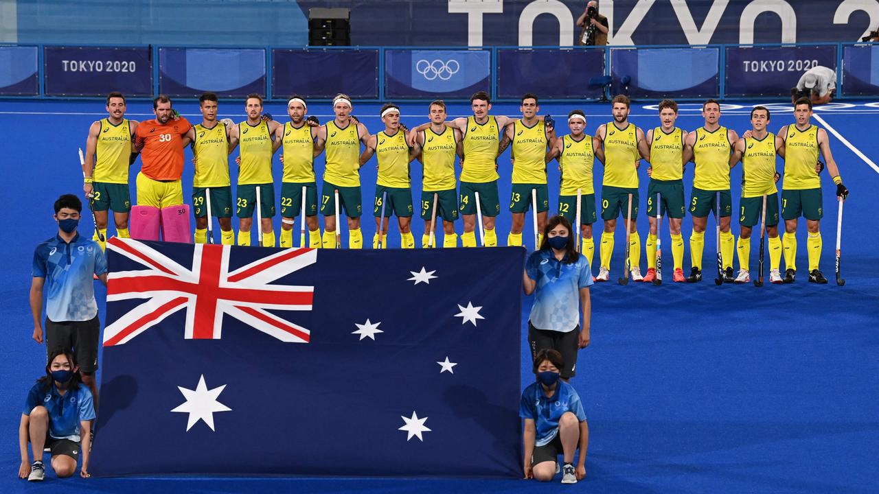 The Kookaburras did Australia proud. Picture: AFP