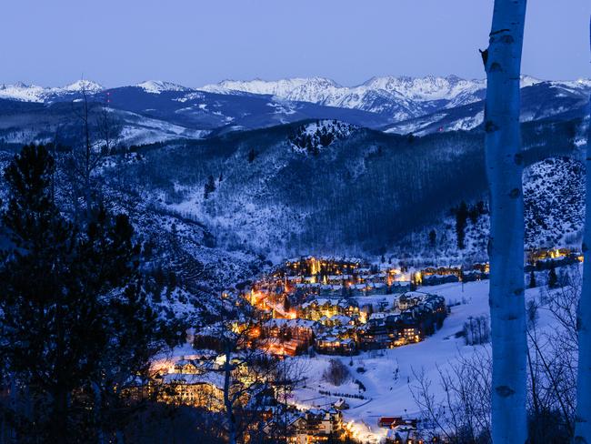 The picturesque village of Beaver Creek, where the billionaires prefer to play.