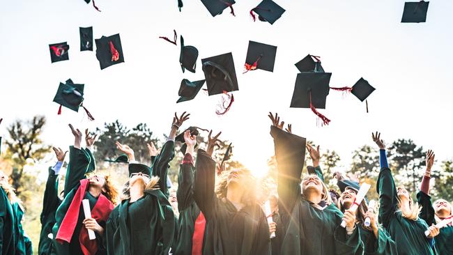 A traditional education is under threat if students are using chatbots to write, research, code and think for them. Picture: Getty Images