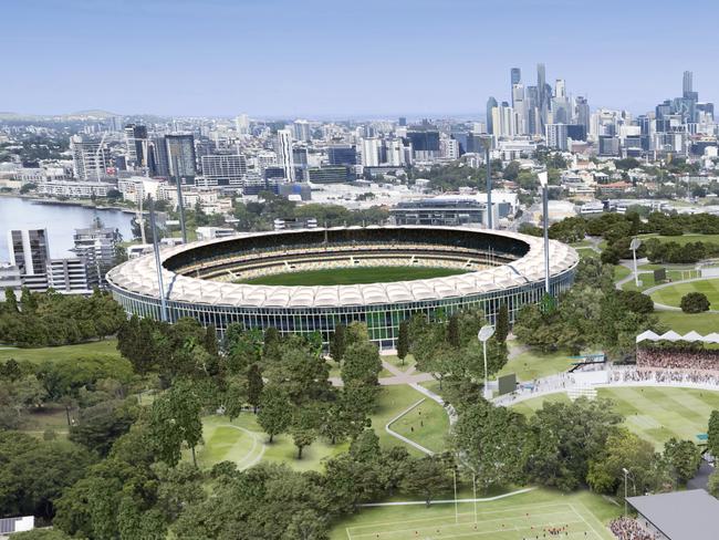 Albion Olympica Park Images, Brisbane Olympics - Artwork Supplied