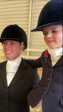 Equestrian riders at the Melbourne Royal Show