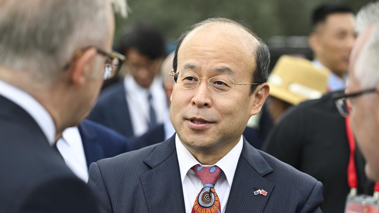 China’s ambassador to Australia Xiao Qian said last Thursday that Charles Darwin University’s Confucius Institute was the “best performing” in the country, a worrying endorsement of a program that has long concerned national security experts. Picture: NewsWire / Martin Ollman