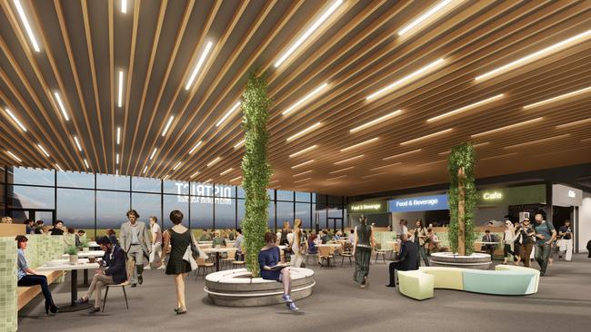 Artist’s impression of the $50m District Outlet Centre which will open mid-year. Picture: Supplied by Devwest