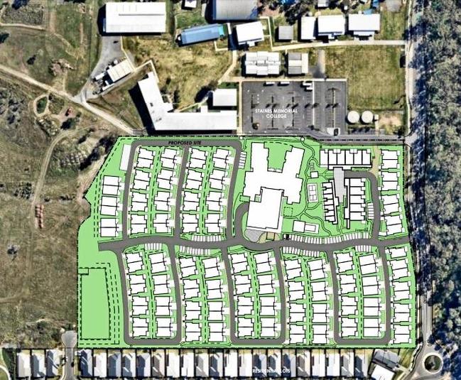 Bethany Christian Care have submitted a development application for a retirement village at Redbank Plains. Picture: Lachlan Mcivor