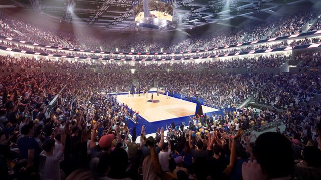 What the Riverbank arena might look like inside.