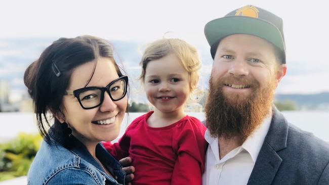 Kasey, Darcy and Owen Rainbow. Image: supplied