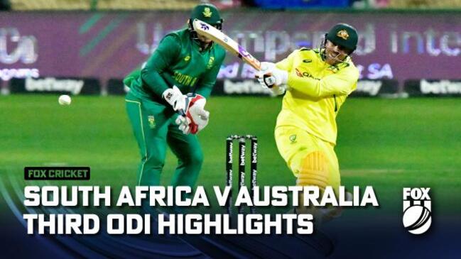 South Africa v Australia – 3rd ODI Highlights