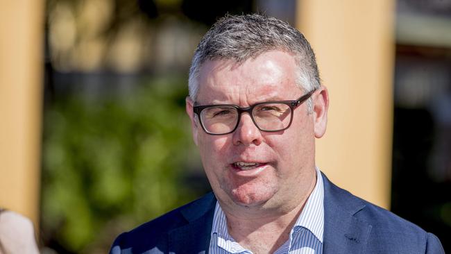 Shadow Minister for Northern Australia Murray Watt warned it could take over a century to spend Northern Australia Infrastructure Facility’s total $5 billion in project loans if they continue to release funding at the current rate. Picture: Jerad Williams