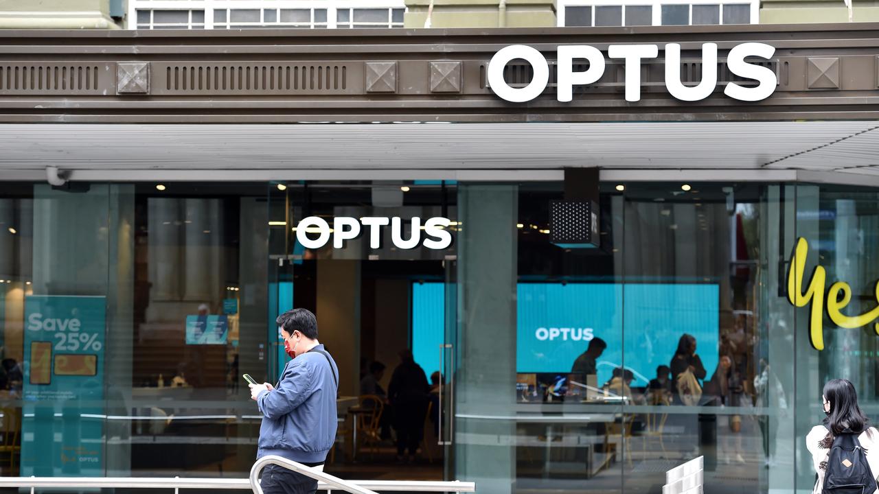 Optus under fire for security breach. Picture: NCA NewsWire