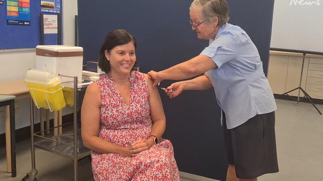 Health Minister Natasha Fyles is urging Territorians to get the flu jab as well as the COVID-19 vaccine.