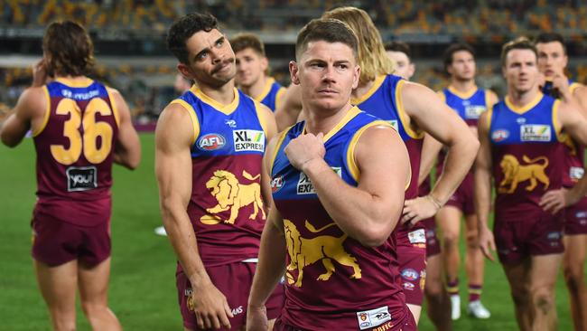 Dayne Zorko of the Lions (Photo by Albert Perez/AFL Photos via Getty Images)