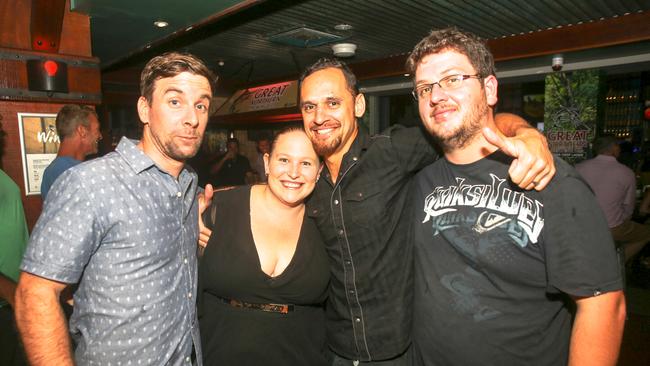 RATTLE N HUM: Damien Lane, Colleen Trosser, Peter Vanderplum and Troy Trosser