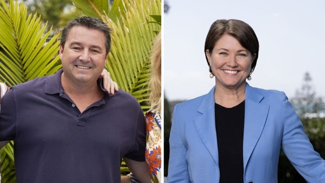 Incumbent Member for Cowper Pat Conaghan and independent Caz Heise who will contest the seat on May 3.