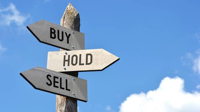 At least one of those signs points to financial services software company Iress this week. Pic via Getty Images