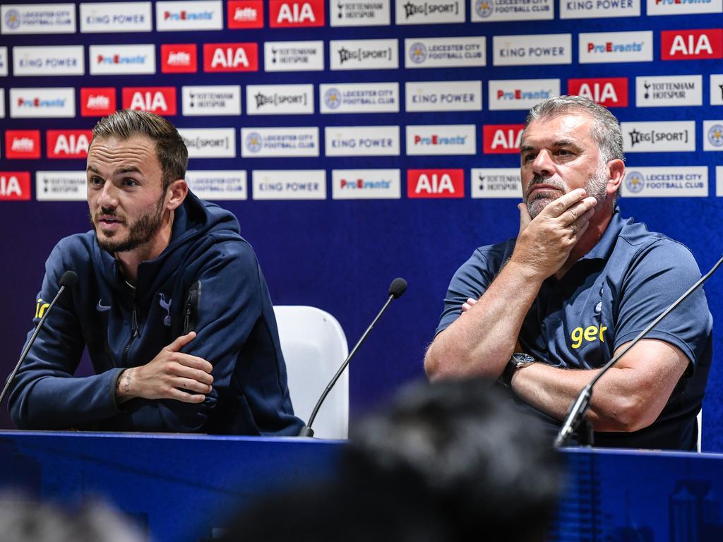 James Maddison and Ange Postecoglou have clicked at the club. Picture: Amphol Thongmueangluang/SOPA Images/LightRocket via Getty Images