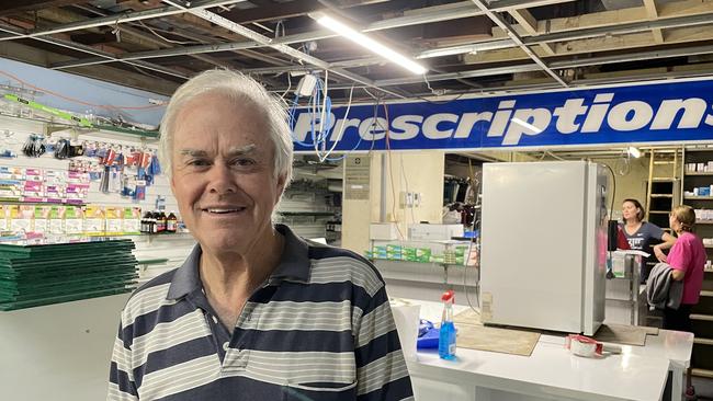 Brand's Pharmacy in Lismore has been in the family for 107 years but Greg Brand says March’s major flooding is a major hiccup Nicholas Rupolo.