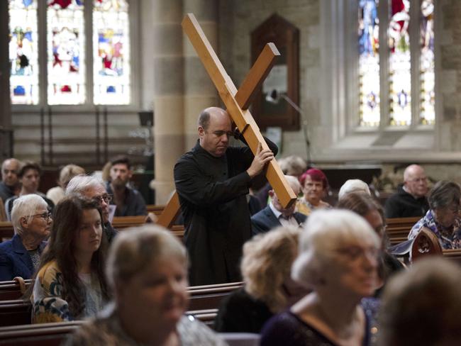 Bishop forced to watch Easter service from home