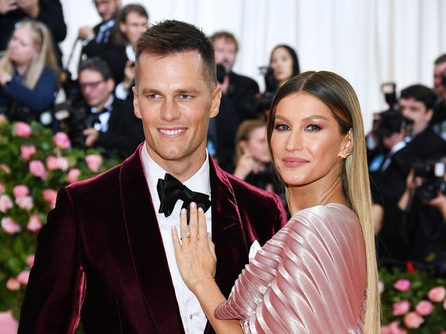 NEW YORK, NEW YORK - MAY 06: Gisele BÃ¼ndchen and Tom Brady attend The 2019 Met Gala Celebrating Camp: Notes on Fashion at Metropolitan Museum of Art on May 06, 2019 in New York City. (Photo by Dimitrios Kambouris/Getty Images for The Met Museum/Vogue)