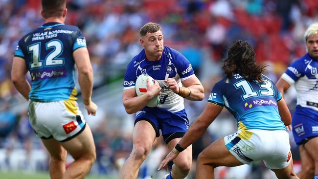 A defensive play against the Titans helped Max King earn his State of Origin debut. Picture: Chris Hyde/Getty Images
