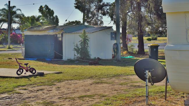 SHOCKED: Residents at the caravan park in Tara were socked on Monday, May 17, when they realised that they’d have to find another place to call home – and fast. Peta McEachern