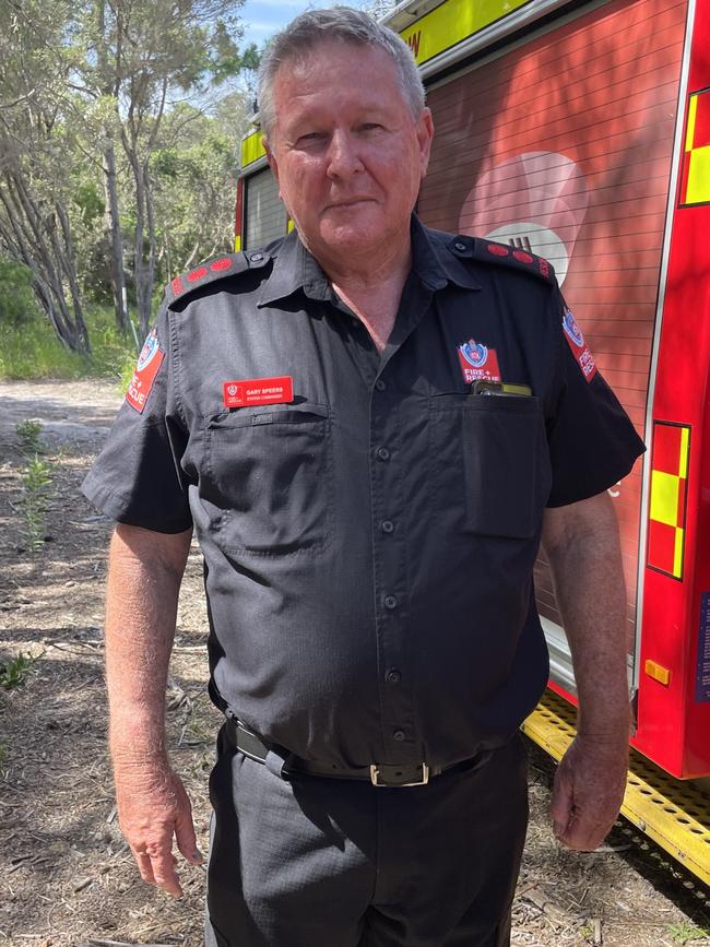 Byron Bay Fire Station Captain Gary Speers. Picture: Savannah Pocock