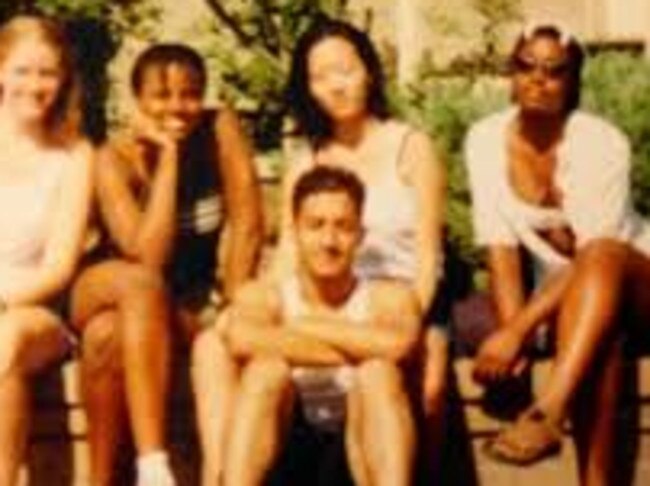 Baltimore’s Woodlawn High School group photo, with murdered student Hae Min Lee and Adnan Syed, the man convicted for her murder, in the middle. Photo: Supplied.