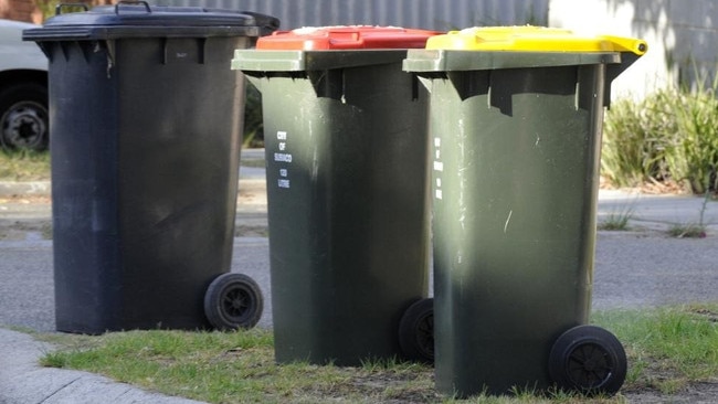 Most local council areas currently use a three-bin system.