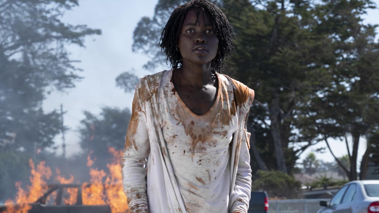 Lupita Nyong'o in a scene from the movie Us. Picture: Universal Pictures