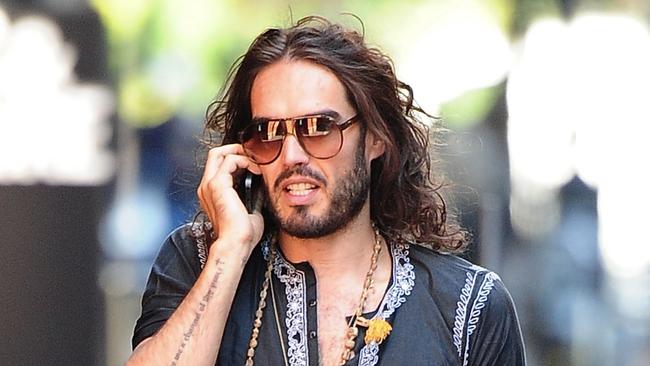 Russell Brand has denied the alleged abuses. Picture: Getty Images/ Alo Ceballos/FilmMagic