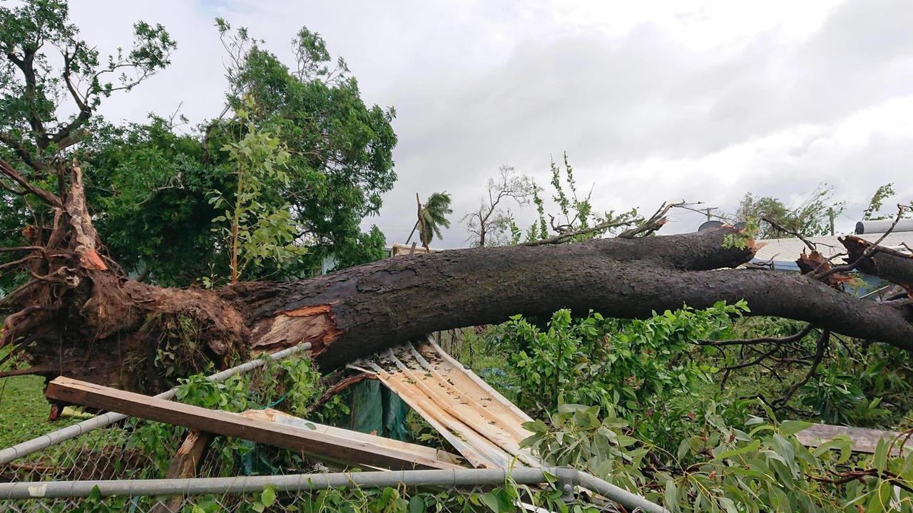 Trevor left a trail of destruction through far north Queensland.