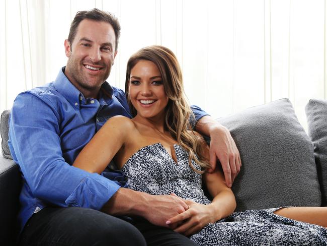 Daily Mail famously ruined Sam Frost’s Bachelorette finale in 2015 when they snapped pictures of the pair during this photoshoot. Picture: Toby Zerna